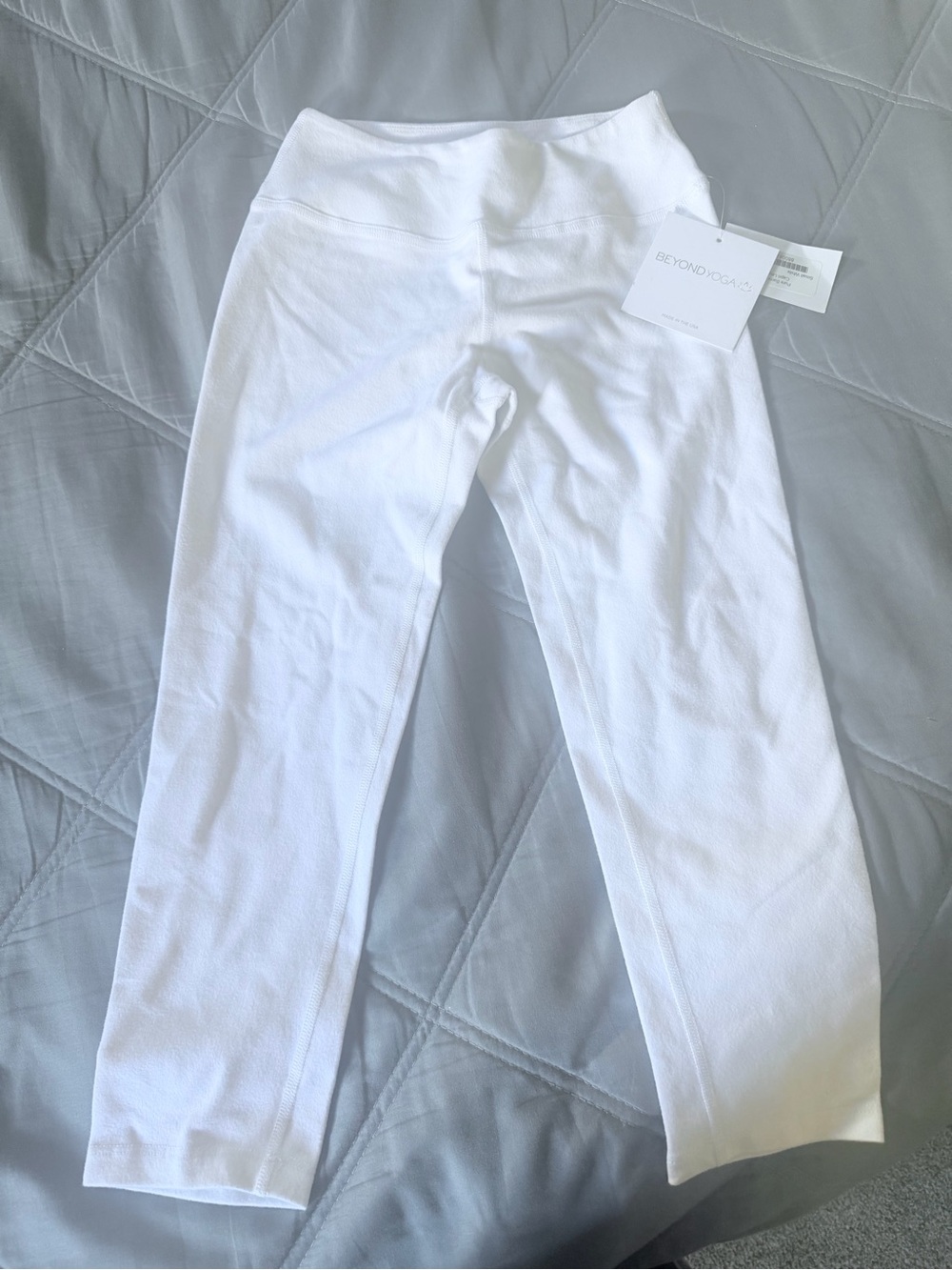 Beyond Yoga White Women's High-Rise Leggings